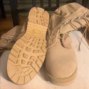 Tan Army Boots Hot Weather